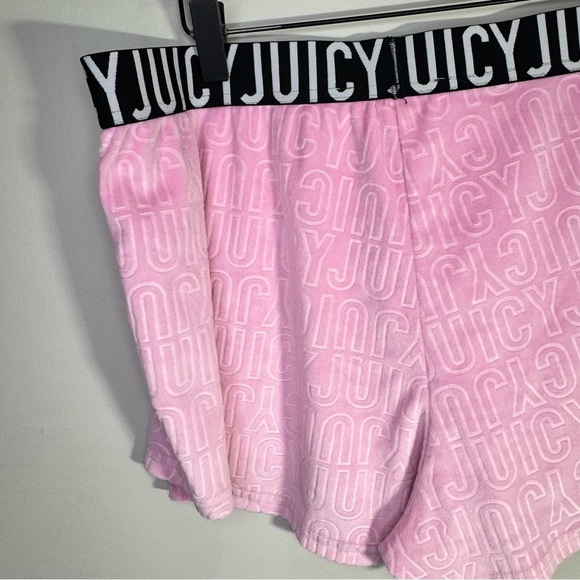 Juicy Couture Pink Sleepwear Shorts Size XL Loungewear - Picture 3 of 9